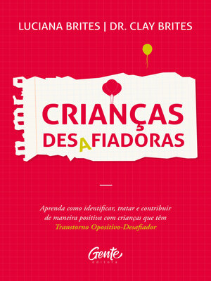 cover image of Crianças desafiadoras